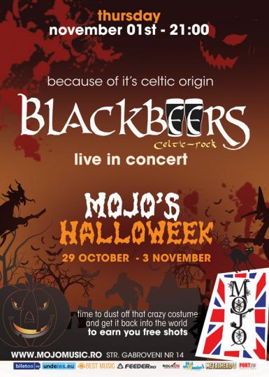 poze concert blackbeers in mojo music club