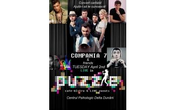 poze concert caritabil compania 7 in puzzle club