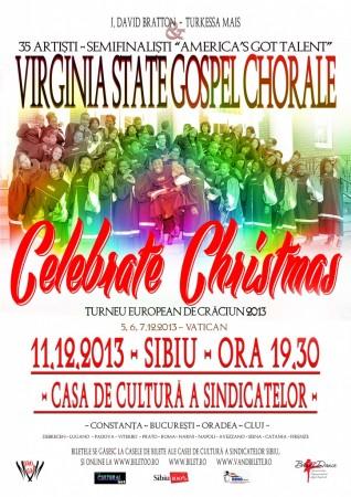 poze concert celebrate christmas la sibiu