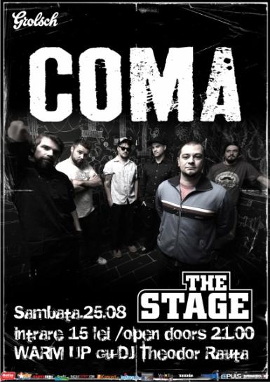 poze concert coma in the stage club