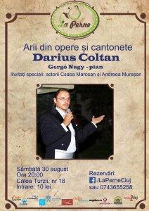 poze concert darius coltan la cluj napoca