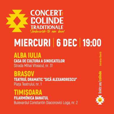 poze concert de colinde tradi ionale la timi oara