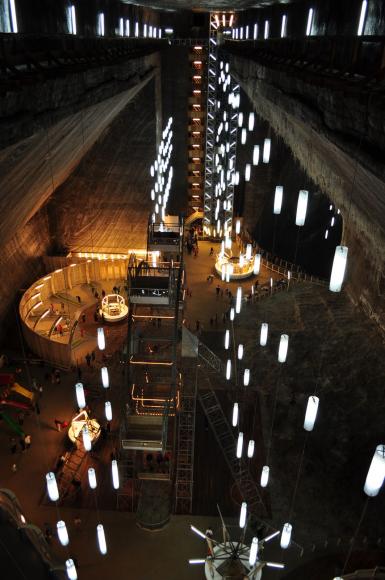 poze concert de fanfara in salina turda