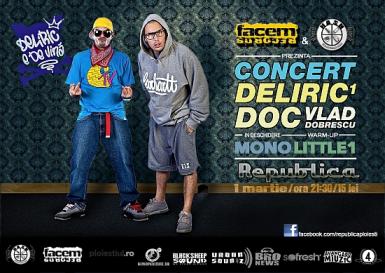 poze concert deliric 1 doc si vlad dobrescu in ploiesti