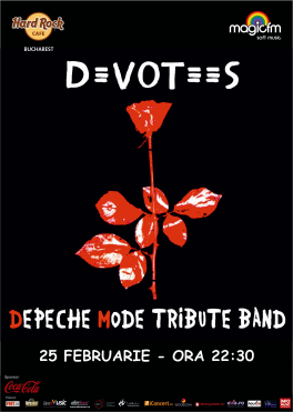 poze concert devotees tribut depeche mode in hard rock cafe