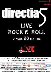 poze concert directia 5 in club live