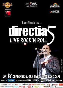 poze concert directia 5 in hard rock cafe