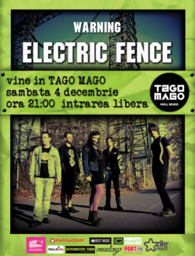 poze concert electric fence la club tago mago