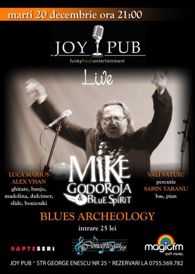 poze concert mike godoroja blue spirit in joy pub