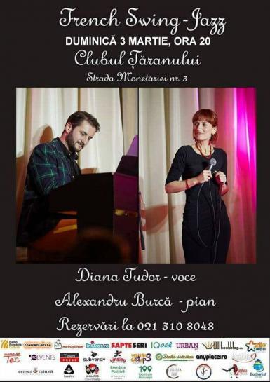 poze concert french swing jazz cu diana tudor voce i alexandru bu