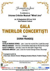 poze concert gala tinerilor talente arad