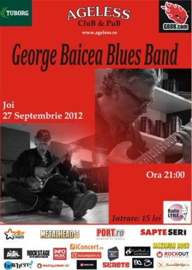 poze concert george baiecea electric blues band in ageless club