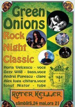 poze concert green onions in roter keller pub