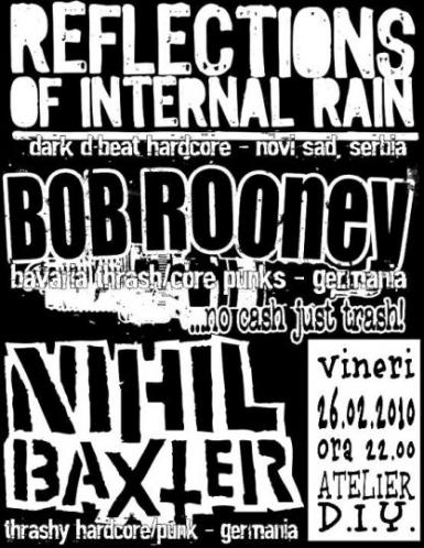 poze concert hardcore punk bob rooney si nihil baxter timisoara