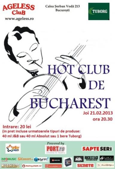 poze concert hot club de bucharest in ageless club