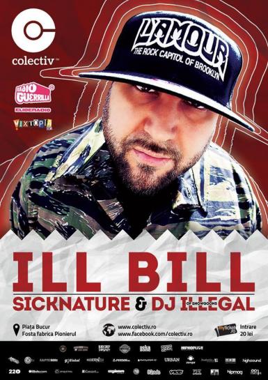 poze concert ill bill sicknature dj illegal in colectiv