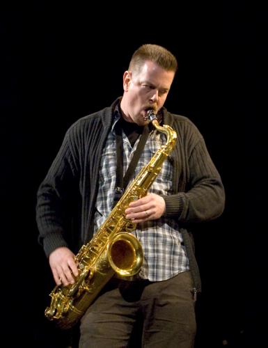 poze concert jazz ken vandermark paal nilssen