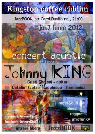 poze concert johnny king la jazzbook