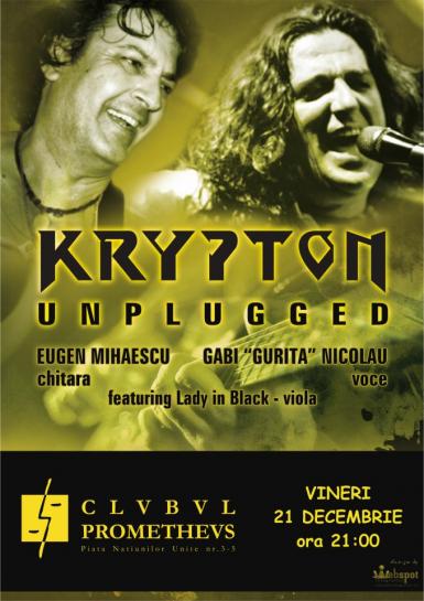 poze concert krypton unplugged in club prometheus