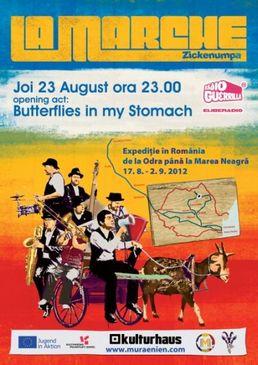 poze concert la marche butterflies in my stomach in kulturhaus