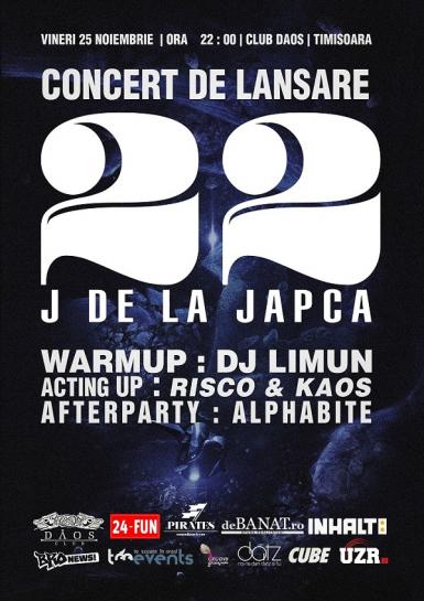 poze concert lansare 22 j de la japca prezentat de dj limun 