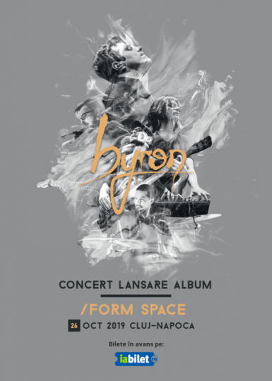 poze concert lansare album byron at form space