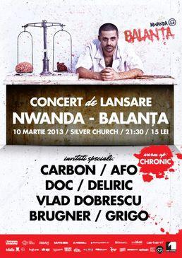 poze concert lansare album nwanda balanta in the silver church