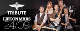 poze concert life on mars in club tribute