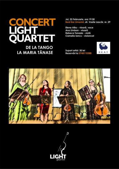 poze concert light quartet
