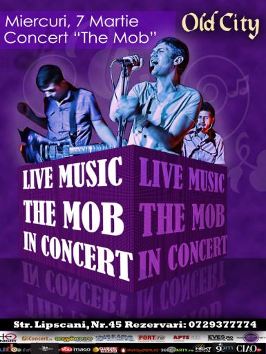 poze concert live the mob 