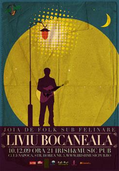 poze concert liviu bocaneala in irish music pub din cluj napoca