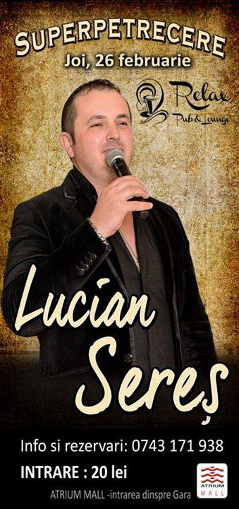 poze concert lucian seres in relax pub lounge arad