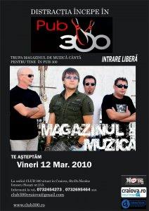 poze  concert magazinul de muzica in club 300