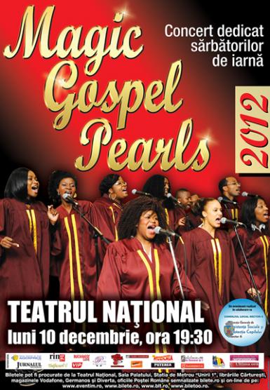poze concert magic gospel pearls la teatrul national