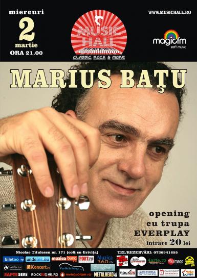 poze concert marius batu in music hall 2 martie 2011