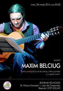 poze concert maxim belciug la bohemia tea house