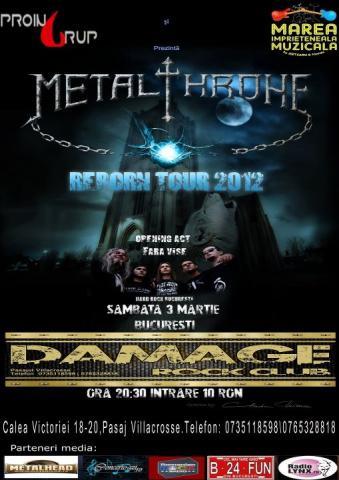 poze concert metal throne in club damage