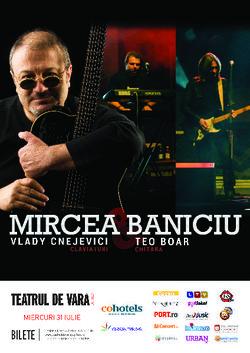 poze concert mircea baniciu la teatrul de vara