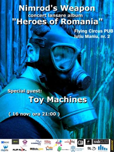 poze concert nimrod s weapon in flying circus pub
