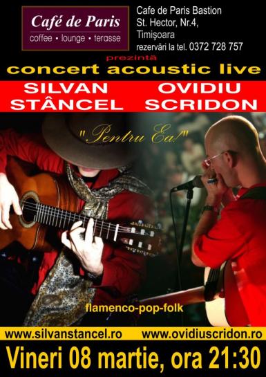 poze concert ovidiu scridon si silvan stancel de 8 martie in cafe de paris