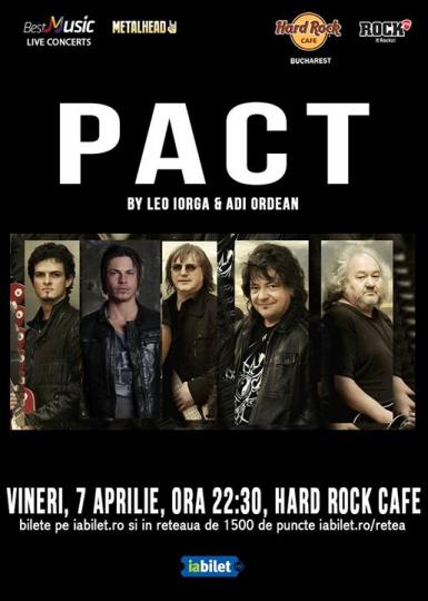 poze concert pact by leo iorga adi ordean la hard rock 