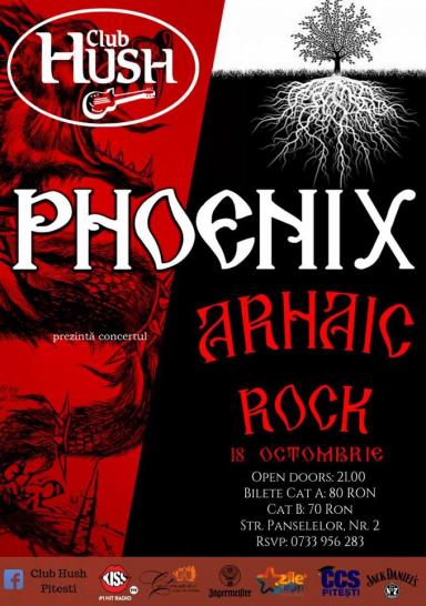 poze concert phoenix arhaic rock