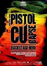 poze concert pistol cu capse si backstage hero in elephant pub