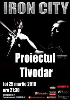 poze concert proiectului tivodar in iron city 