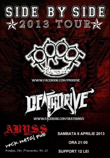 poze concert proof si deathdrive abyss