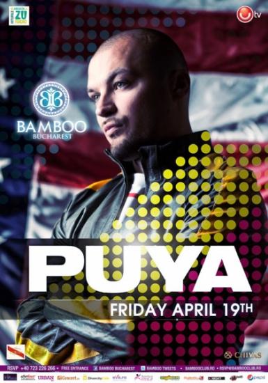 poze concert puya in club bamboo