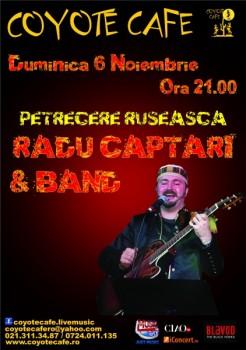 poze concert radu captari band in coyote cafe