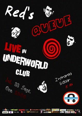 poze concert red s queue in club underworld