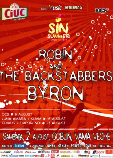 poze concert robin and the backstabbers si byron