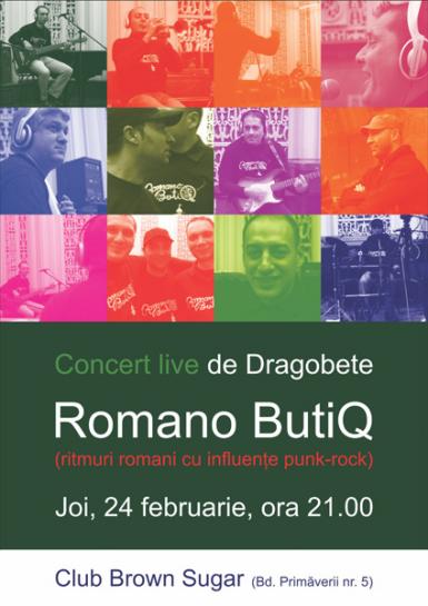 poze concert romano butiq de dragobete in brown sugar